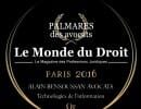 Palmarès des avocats d'affaires 2016 : Trophée d’Or