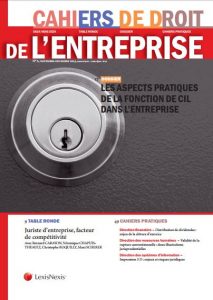 La fonction de CIL dans l'entreprise 