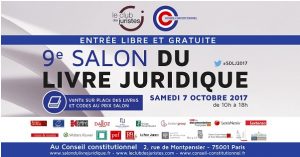 Le cabinet sera présent à la 9e édition du Salon du livre juridique