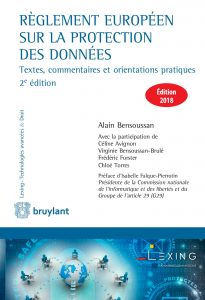 Règlement européen sur la protection des données, édition 2018