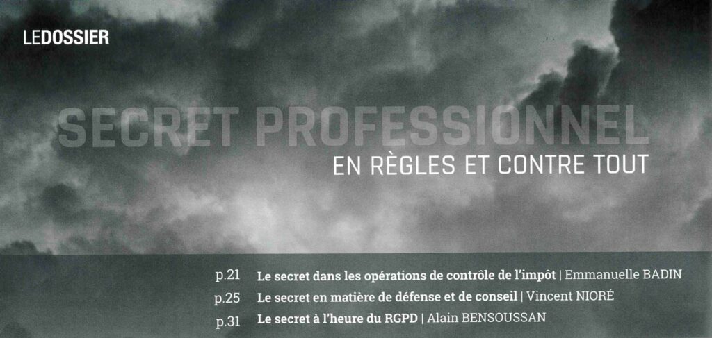 avocats à l'heure du RGPD