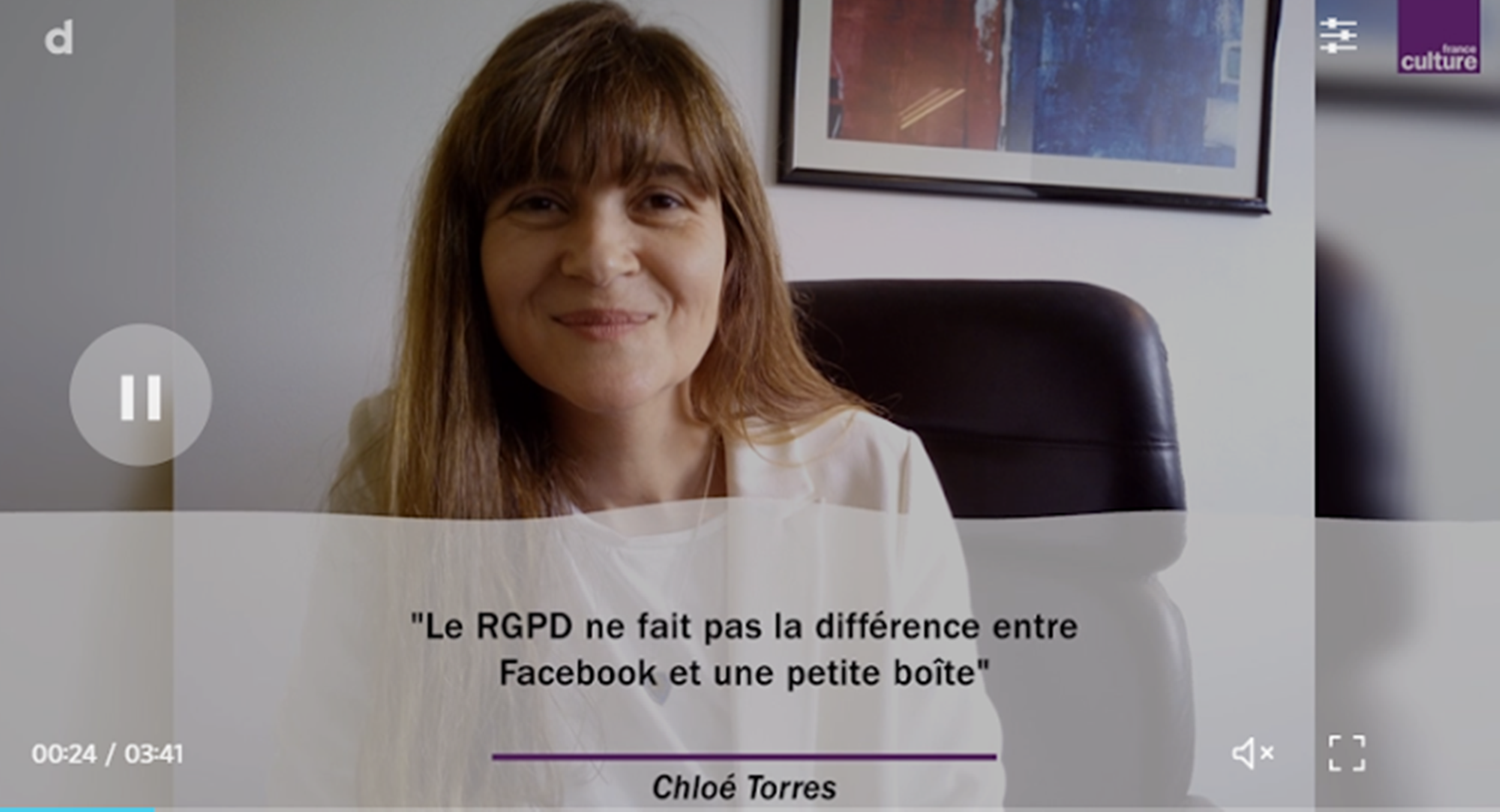 l'entrée en application du RGPD