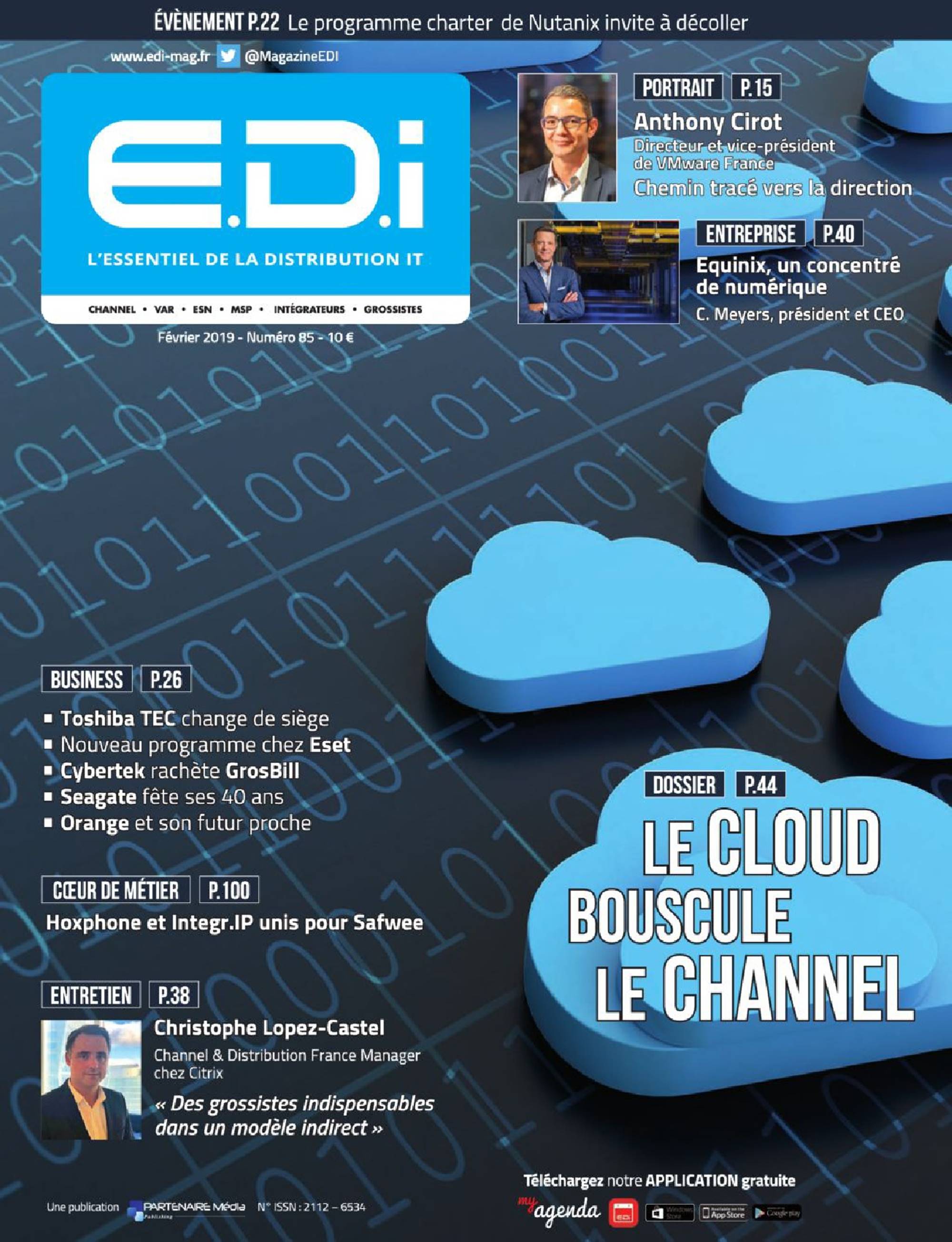 EDI 85 spécial Cloud computing