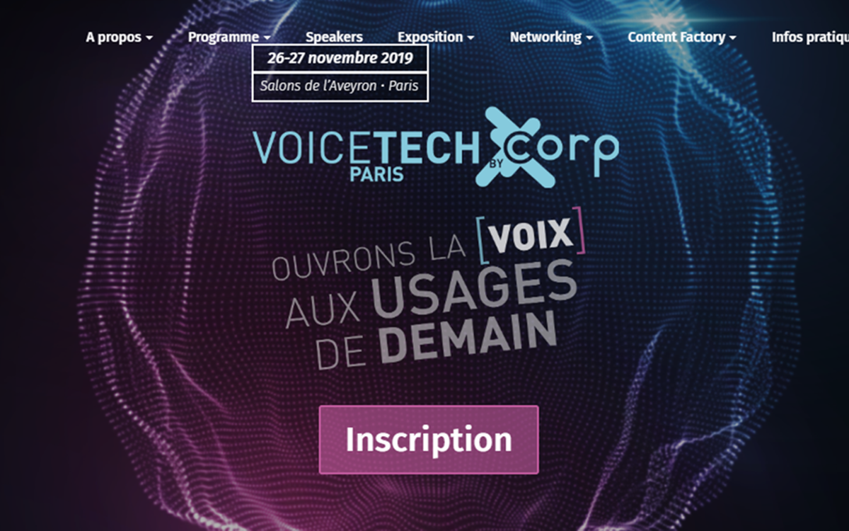 Voicetech Paris écosystème vocal