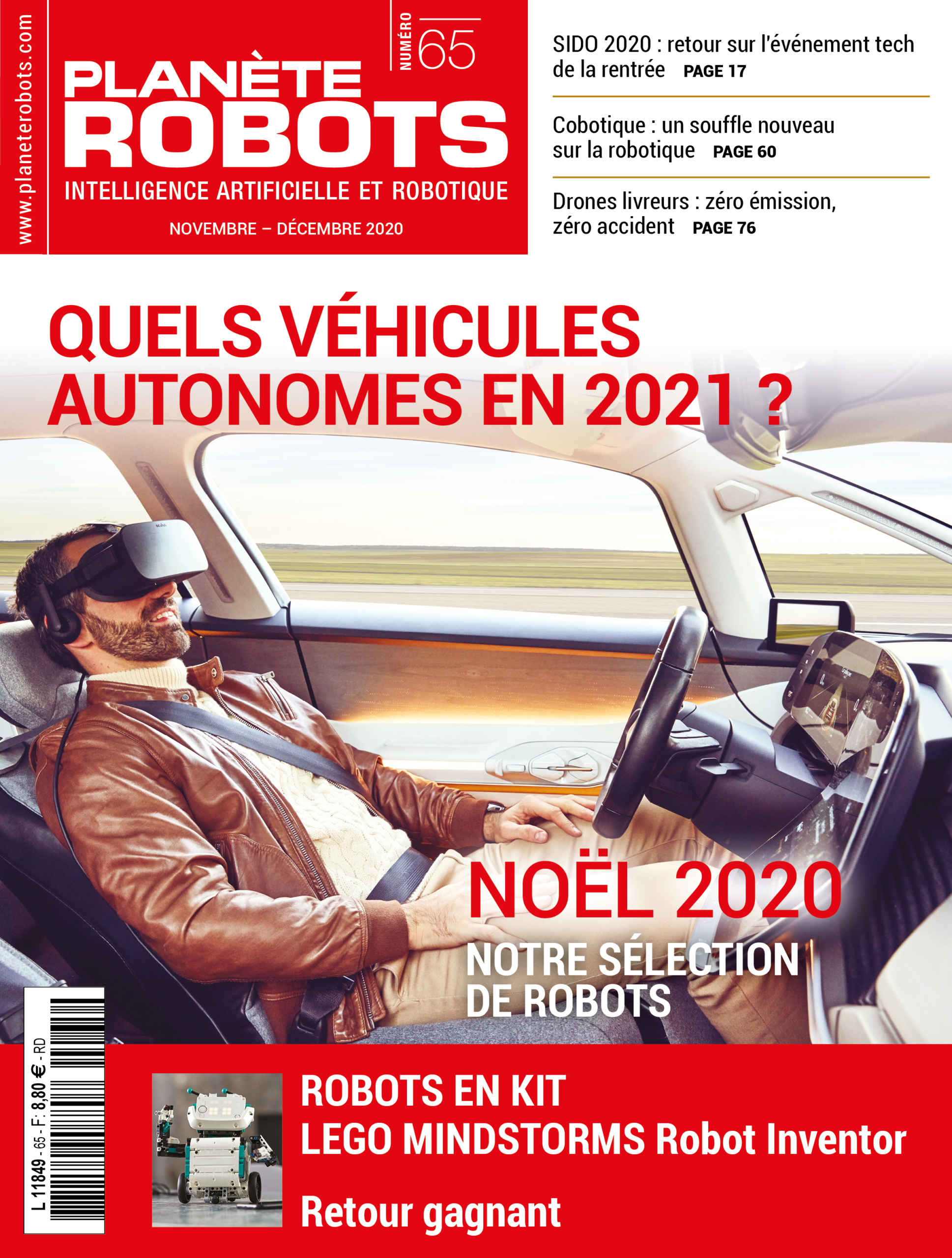 ALKS norme internationale sur les véhicules autonomes