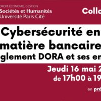 DORA & Cybersécurité en matière bancaire