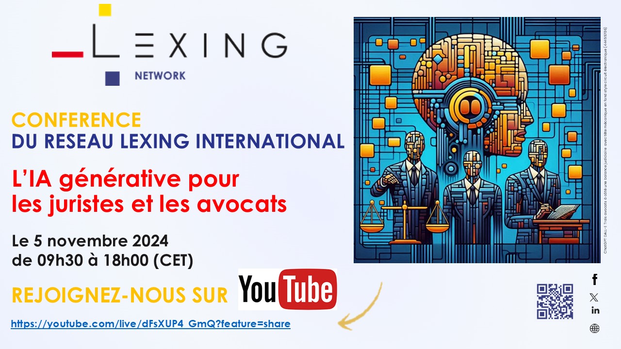 Conférence mondiale Lexing 2024