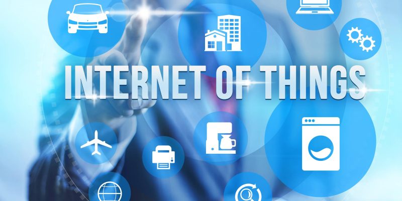 Future of internet UI concept of internet of things IOT